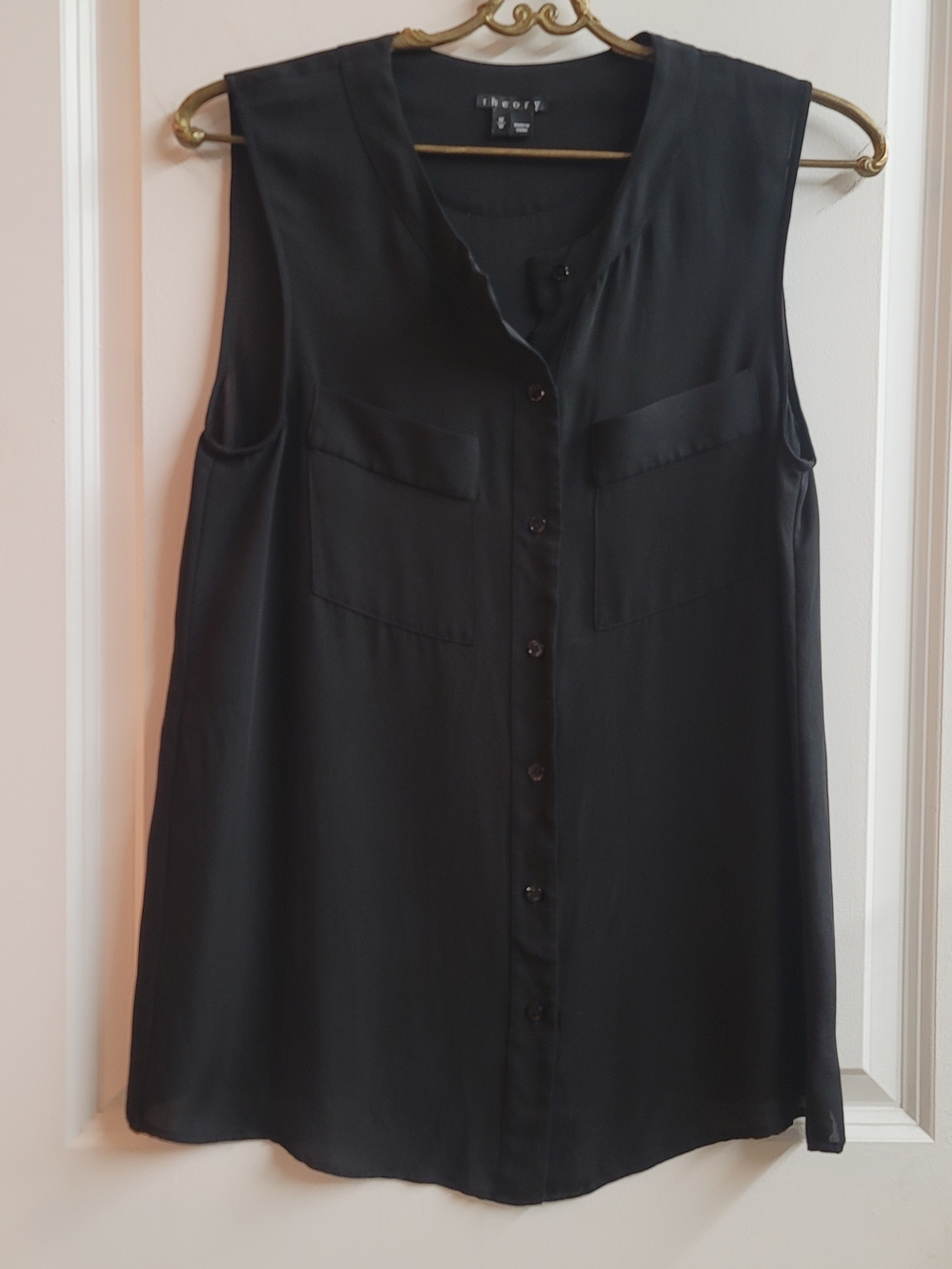 Drapey Silk Tank